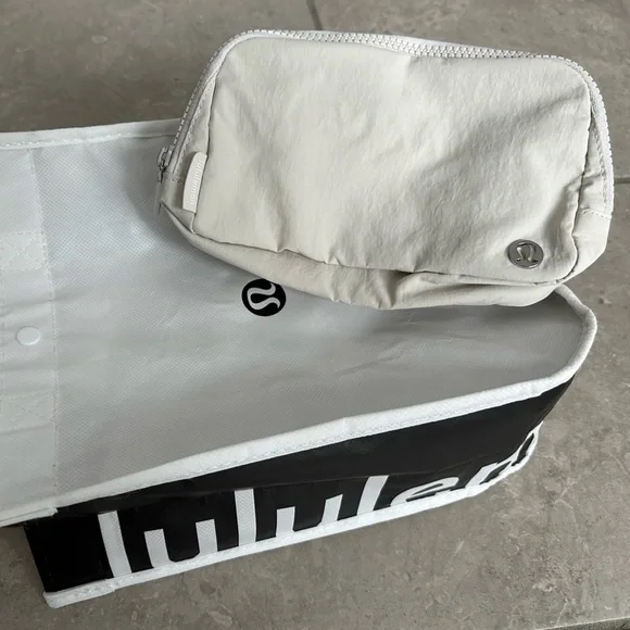 lululemon everywhere belt bag 1l white opal lululemon athletica | Bags | New With Tags Lululemon Everywhere Belt Bag L White  Opal